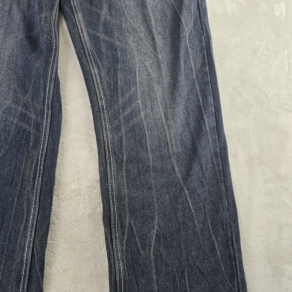 Southpole Jeans Mens 38x32 Blue Straight Hip Hop Streetwear Skater Denim Y2K - Picture 6 of 15